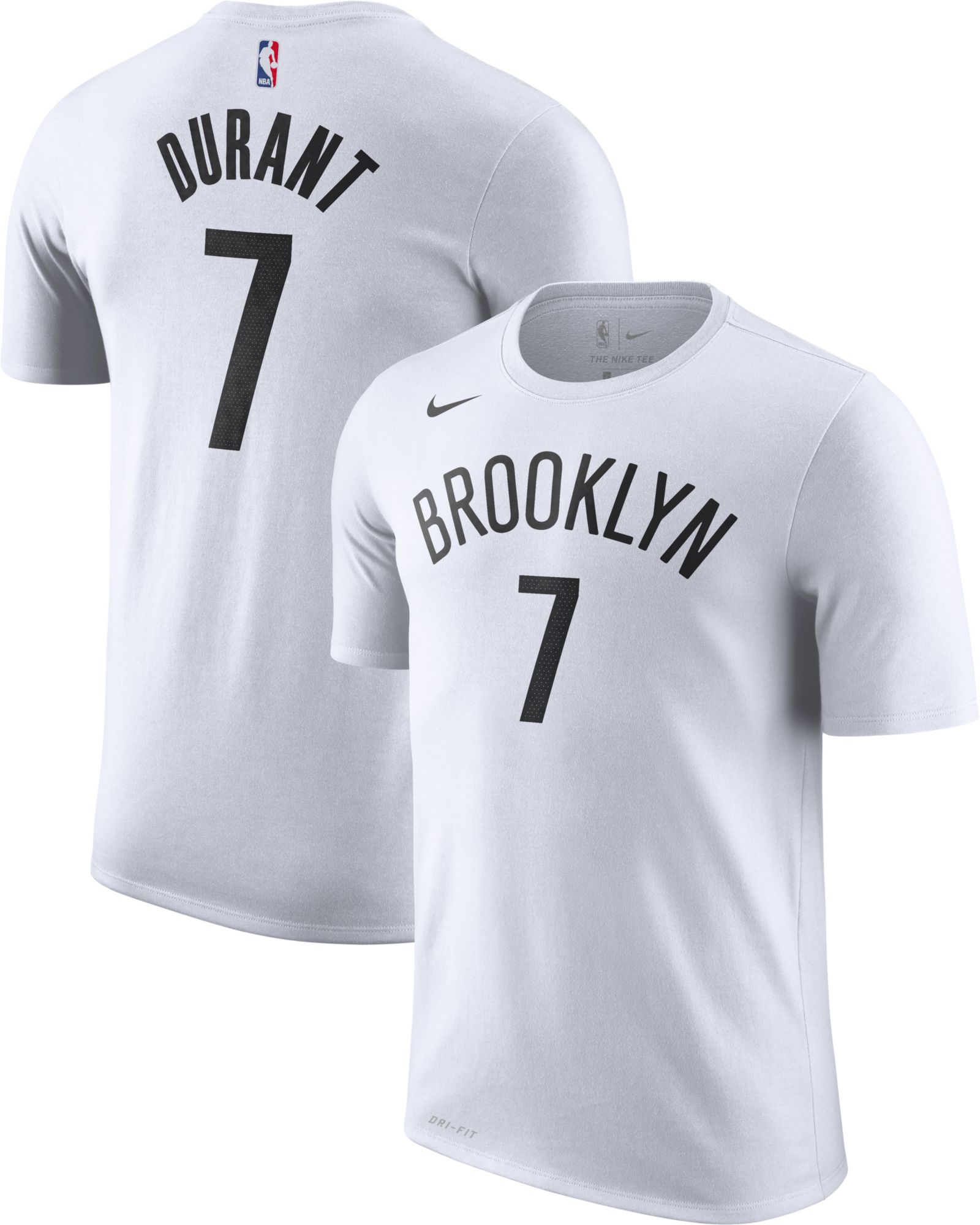 Kevin Durant #7 Dri-FIT White T-Shirt 
