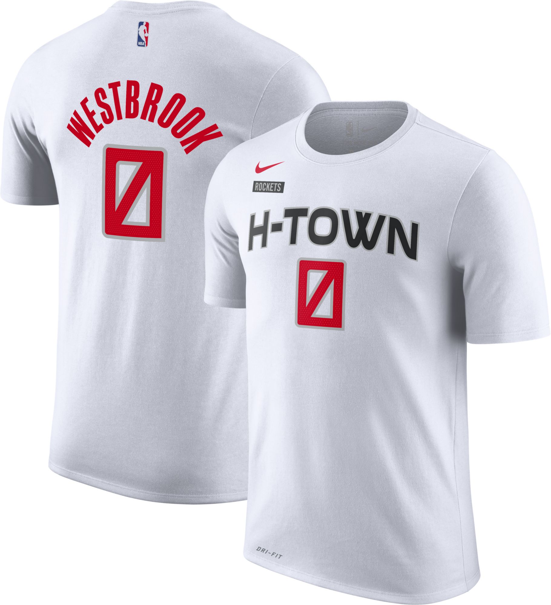 russell westbrook houston rockets shirt