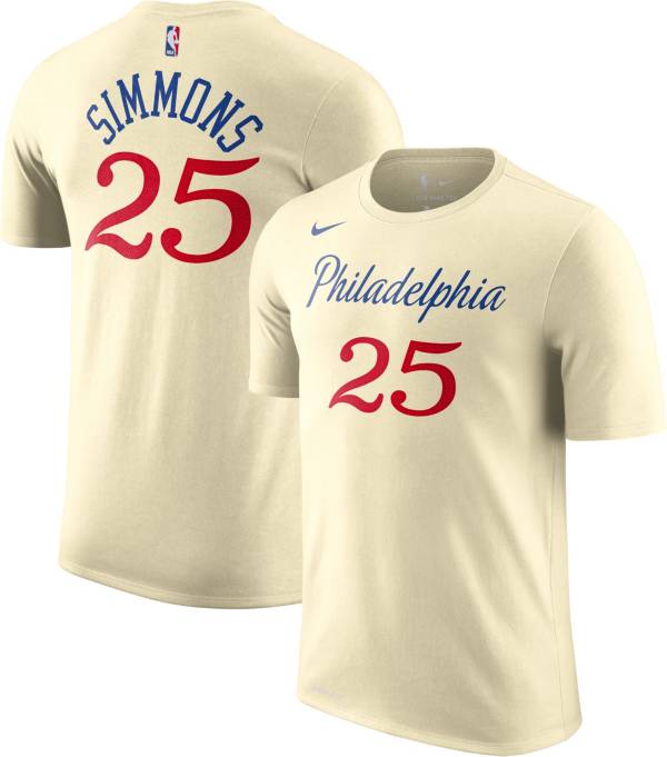 Nike Men's Philadelphia 76ers Ben Simmons Dri-FIT City Edition T-Shirt