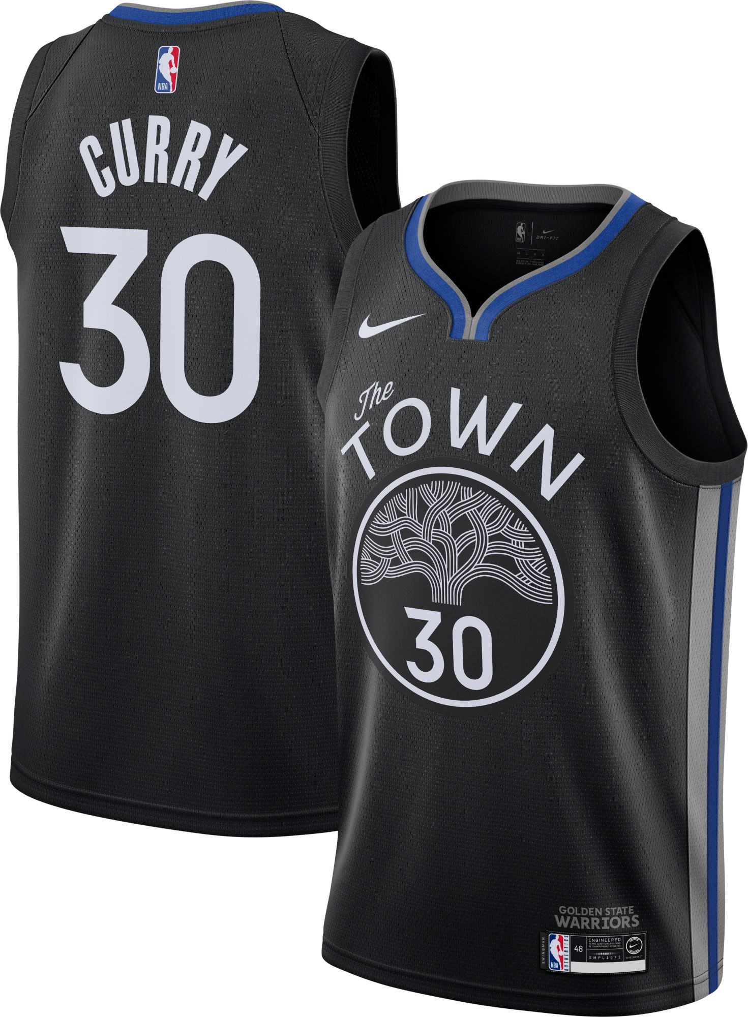 Stephen Curry City Edition #30 Golden State Warriors Men's Basketball Jersey 