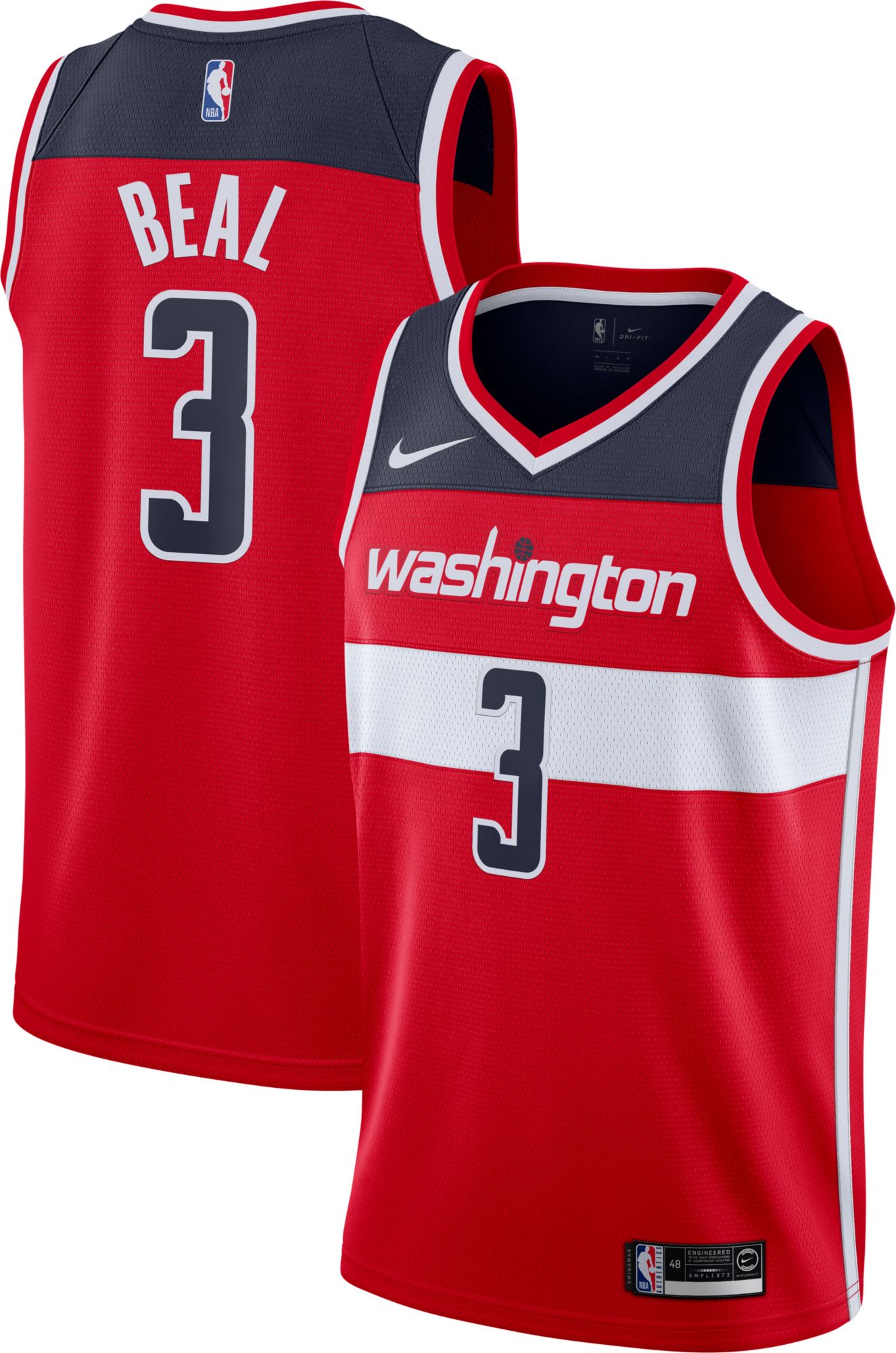 wizards red jersey