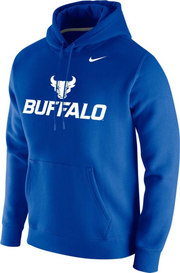 Nike Men's Buffalo Bulls Blue Club Fleece Pullover Hoodie