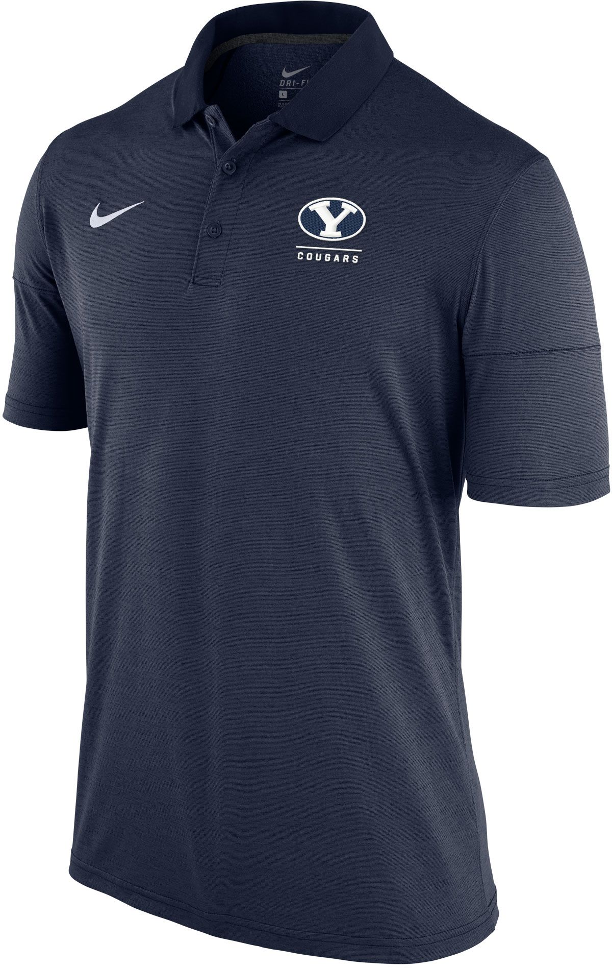 byu nike polo