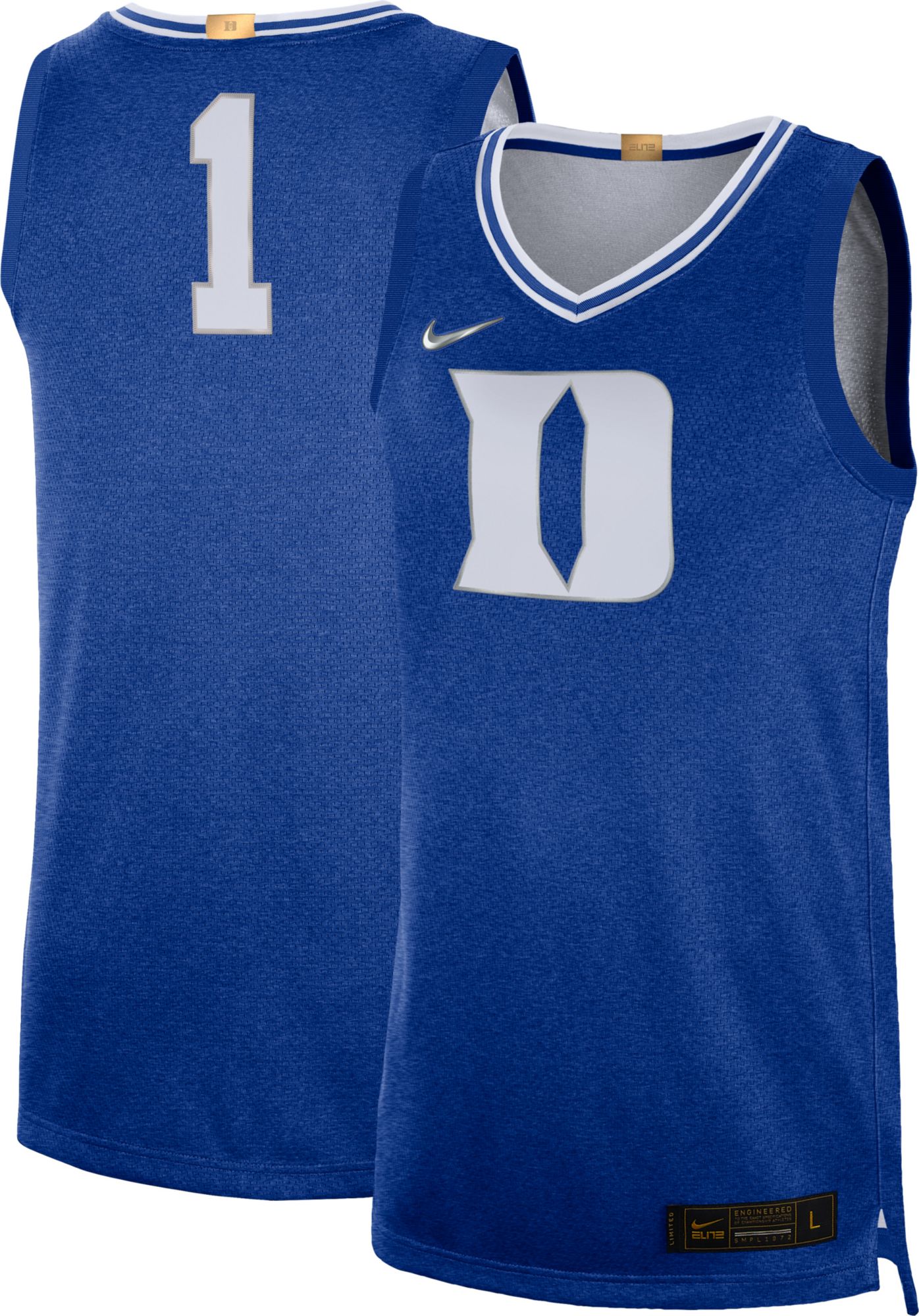 Nike Men's Duke Blue Devils #1 Duke 