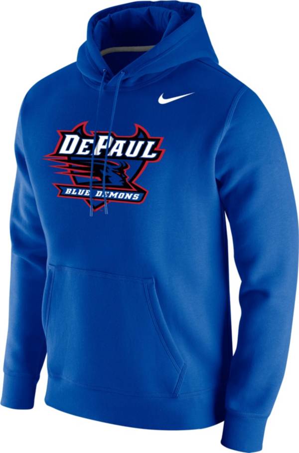 Nike Men s DePaul Blue Demons Royal Blue Club Fleece Pullover