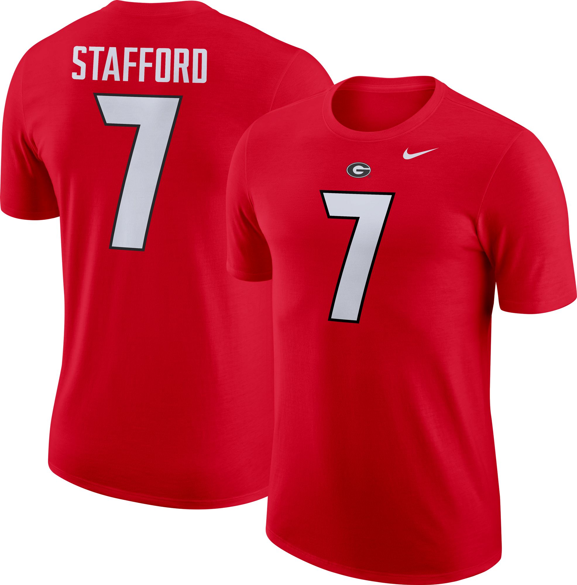 Matthew Stafford (UGA) #7 Football Jersey - Red