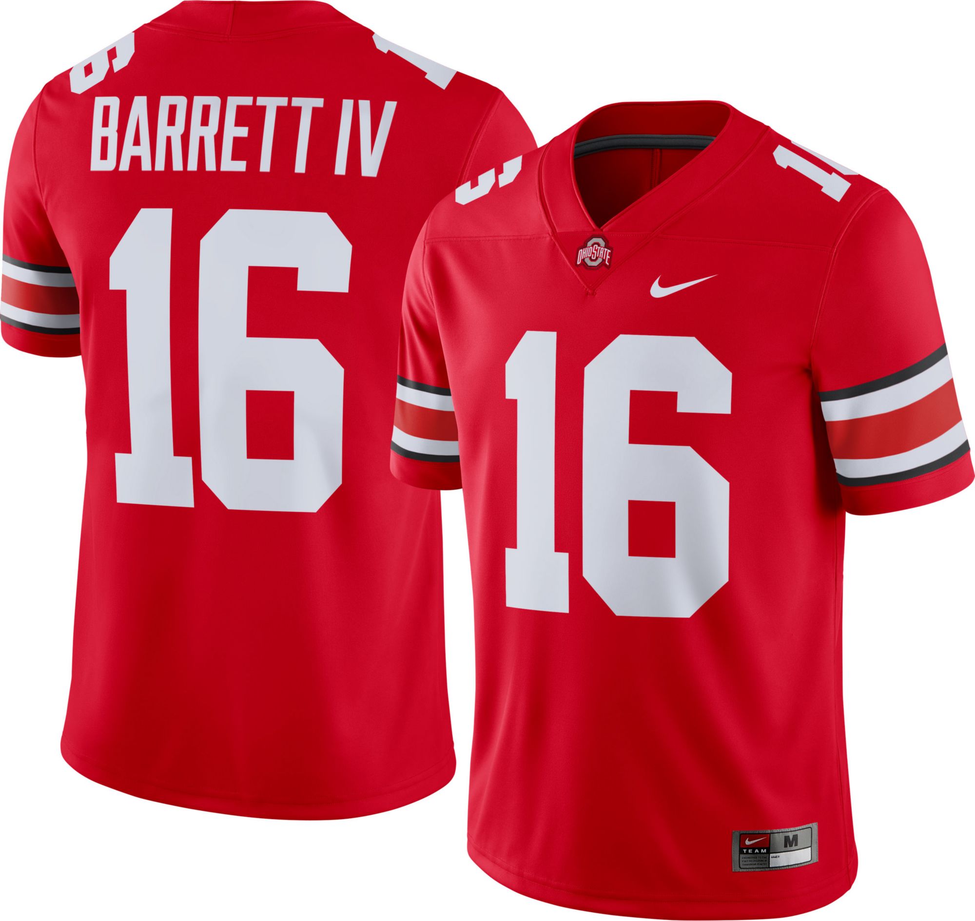 ohio state jersey number 16