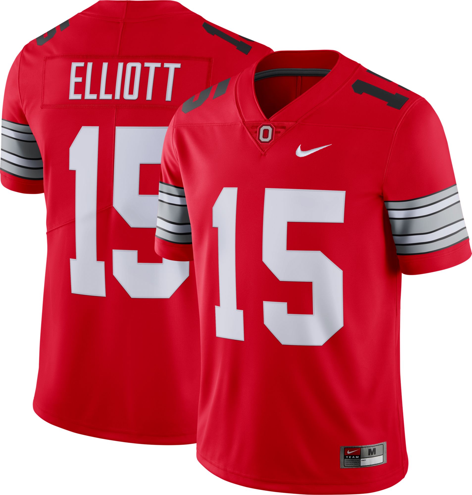 ohio state authentic black football jersey