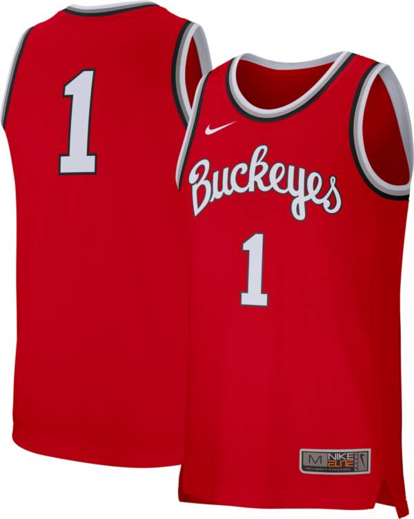 Ohio State Buckeyes #20 Nike Elite NCAA Basketball Jersey Sz Large