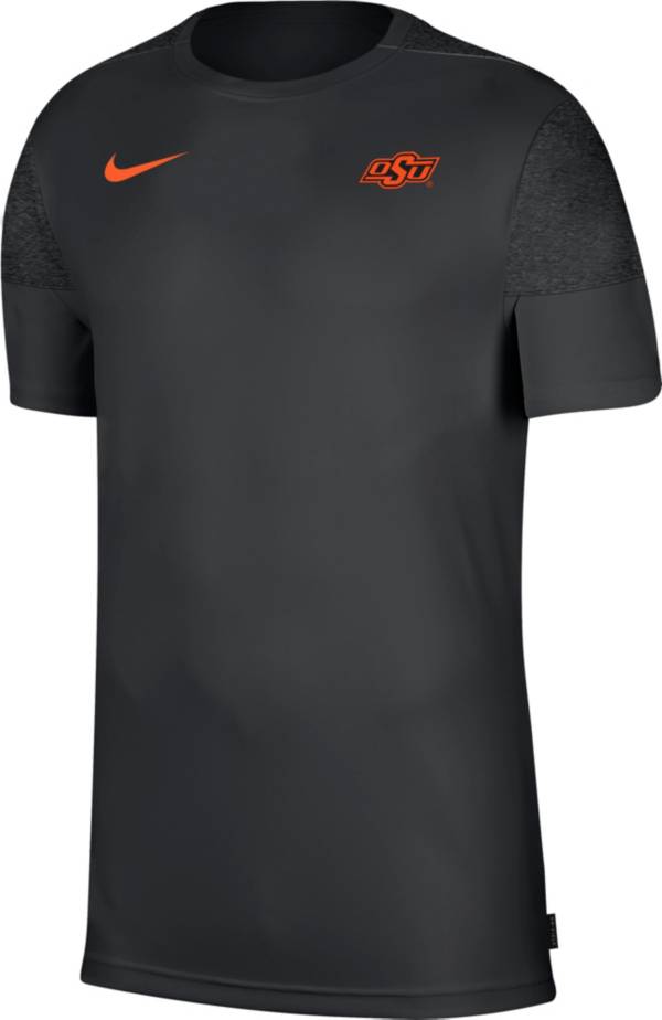 Nike Men's Oklahoma State Cowboys Top Coach UV Black T-Shirt