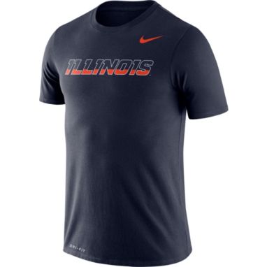 sorry, Nike Men's Illinois Fighting Illini Blue Dri-FIT Legend Word T-Shirt is currently out of stock