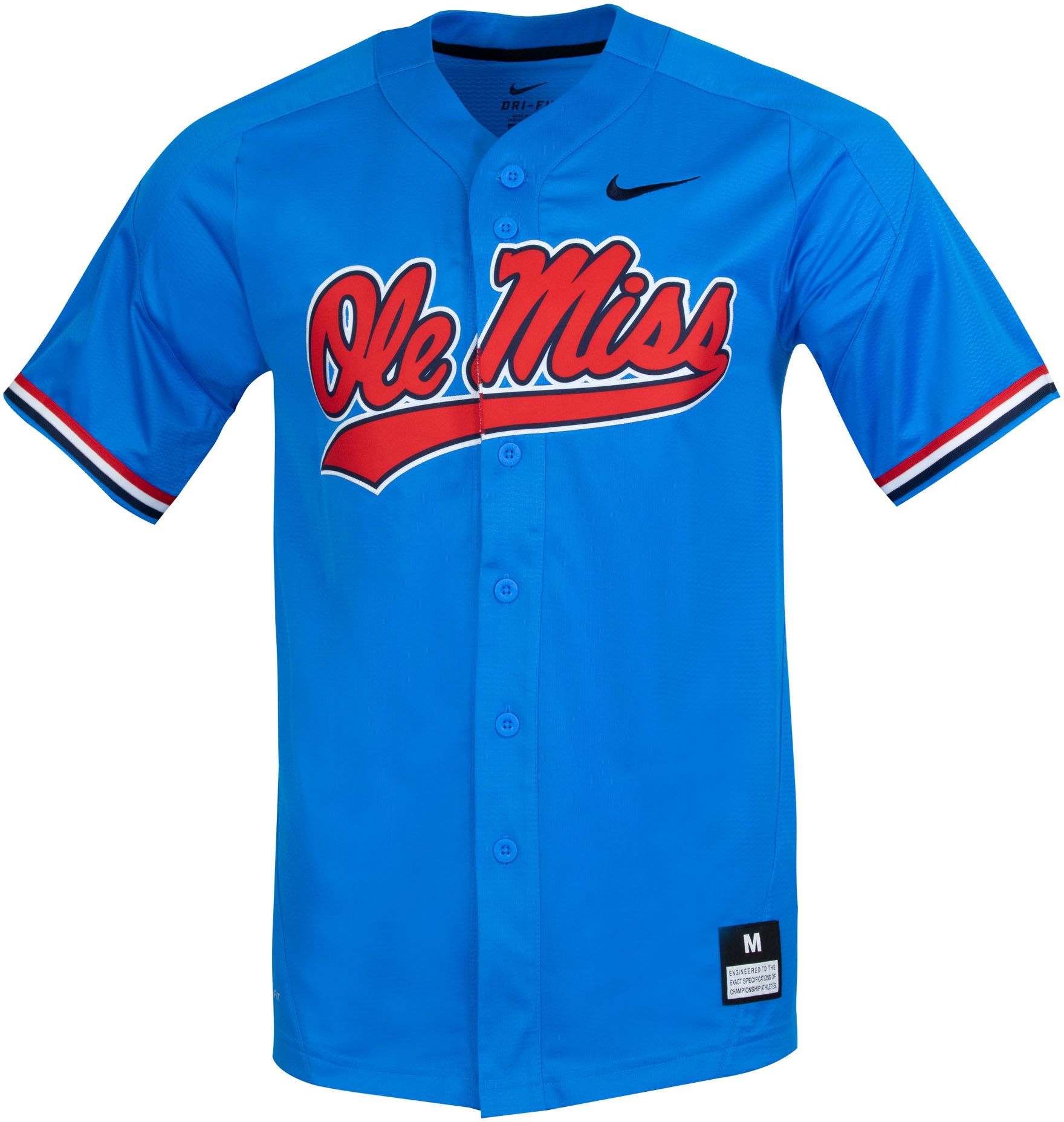 powder blue ole miss baseball jersey