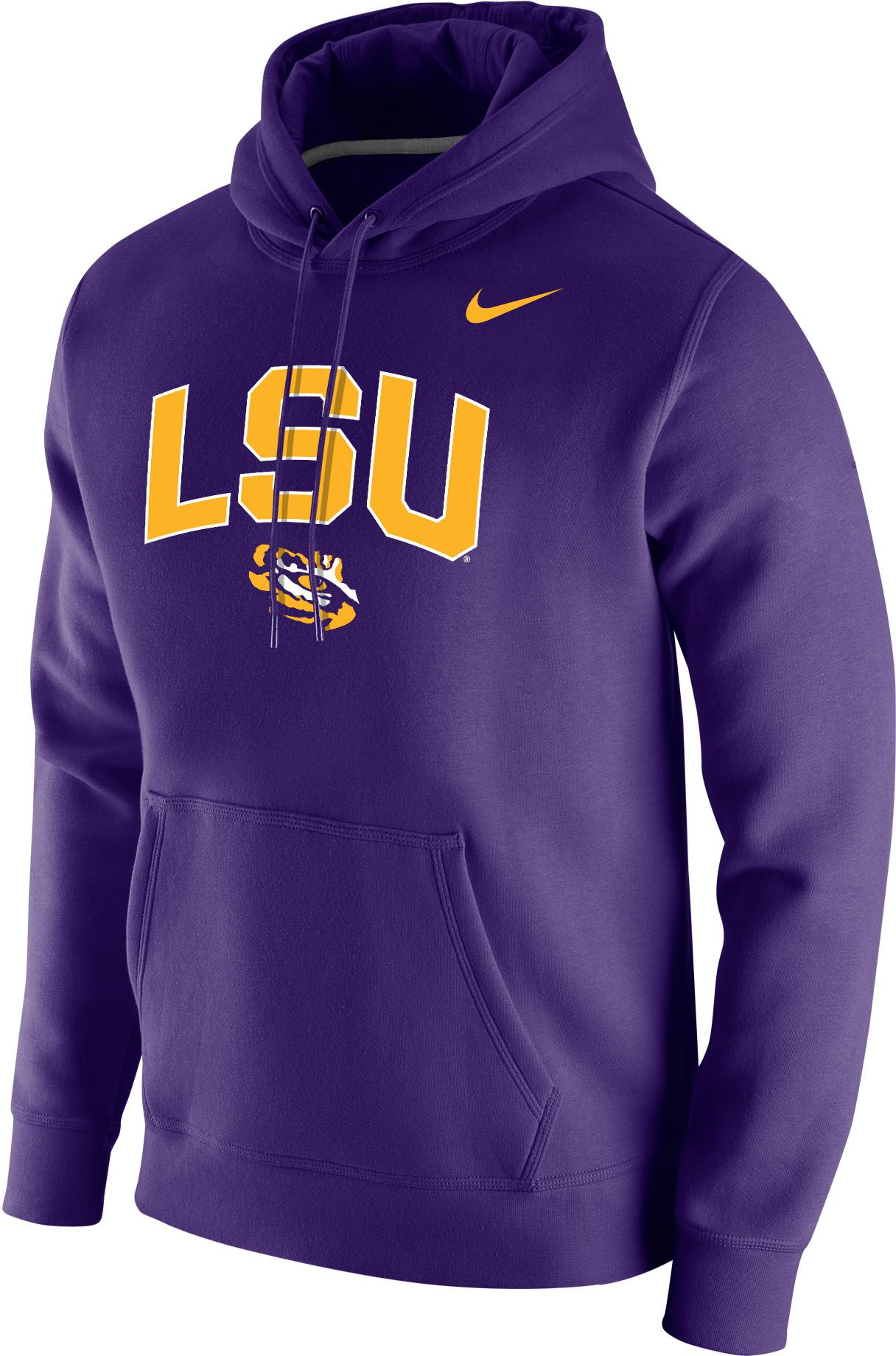 lsu tigers nike rivalry therma performance pullover hoodie