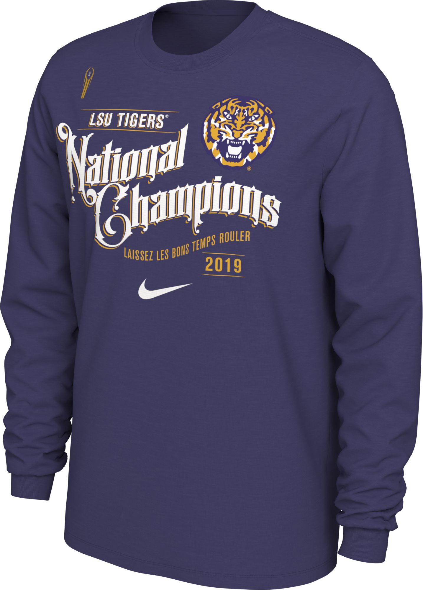 lsu nike long sleeve shirt