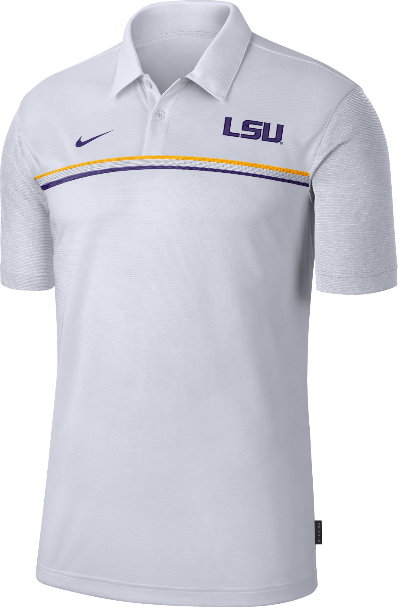 lsu men's polo shirts