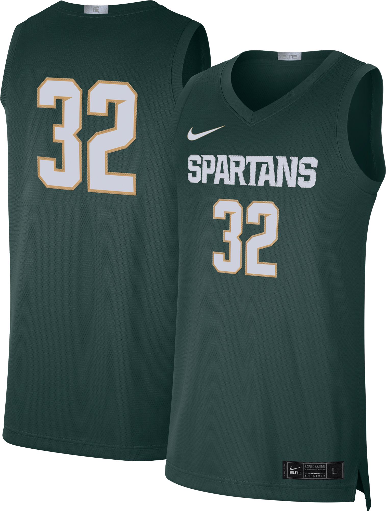 michigan state spartans jersey