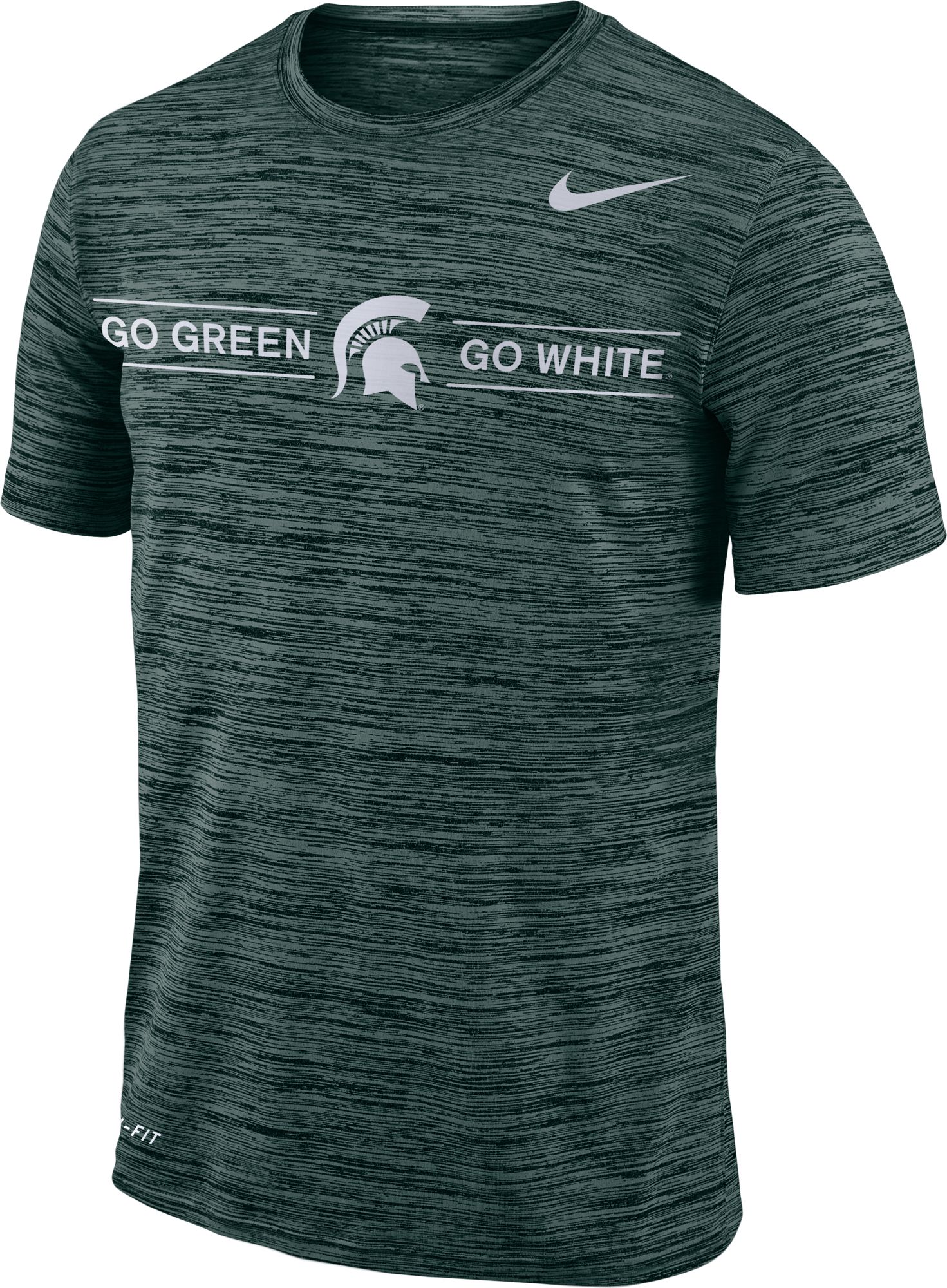 go green go white shirt