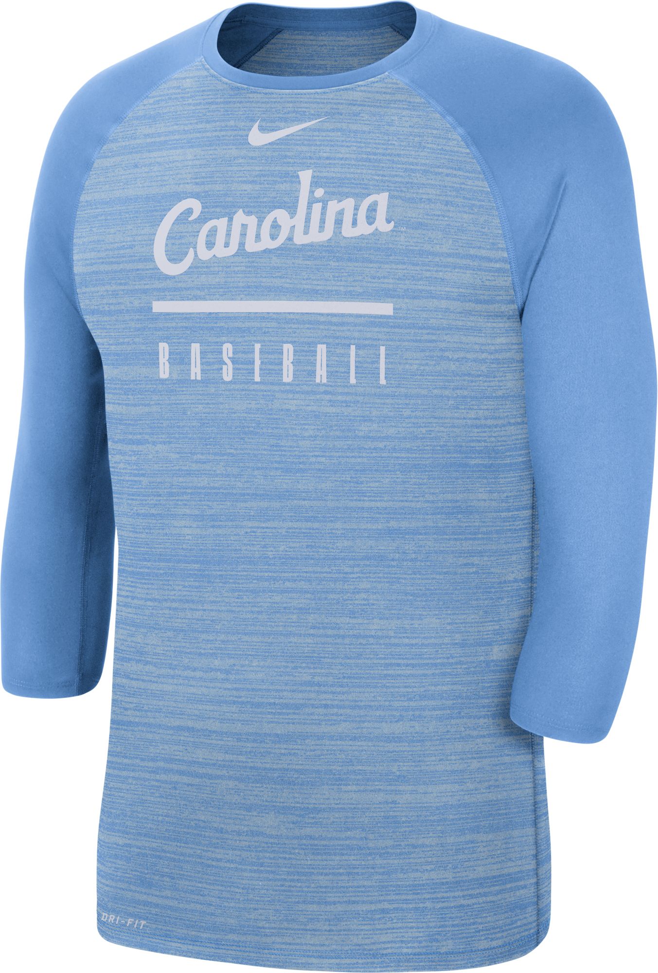 carolina blue dri fit shirt