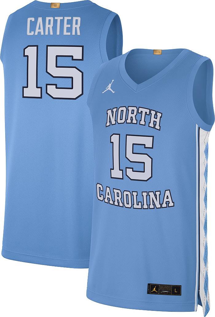 #1 North Carolina Tar Heels Jordan Brand Youth Team Replica Basketball Jersey - White