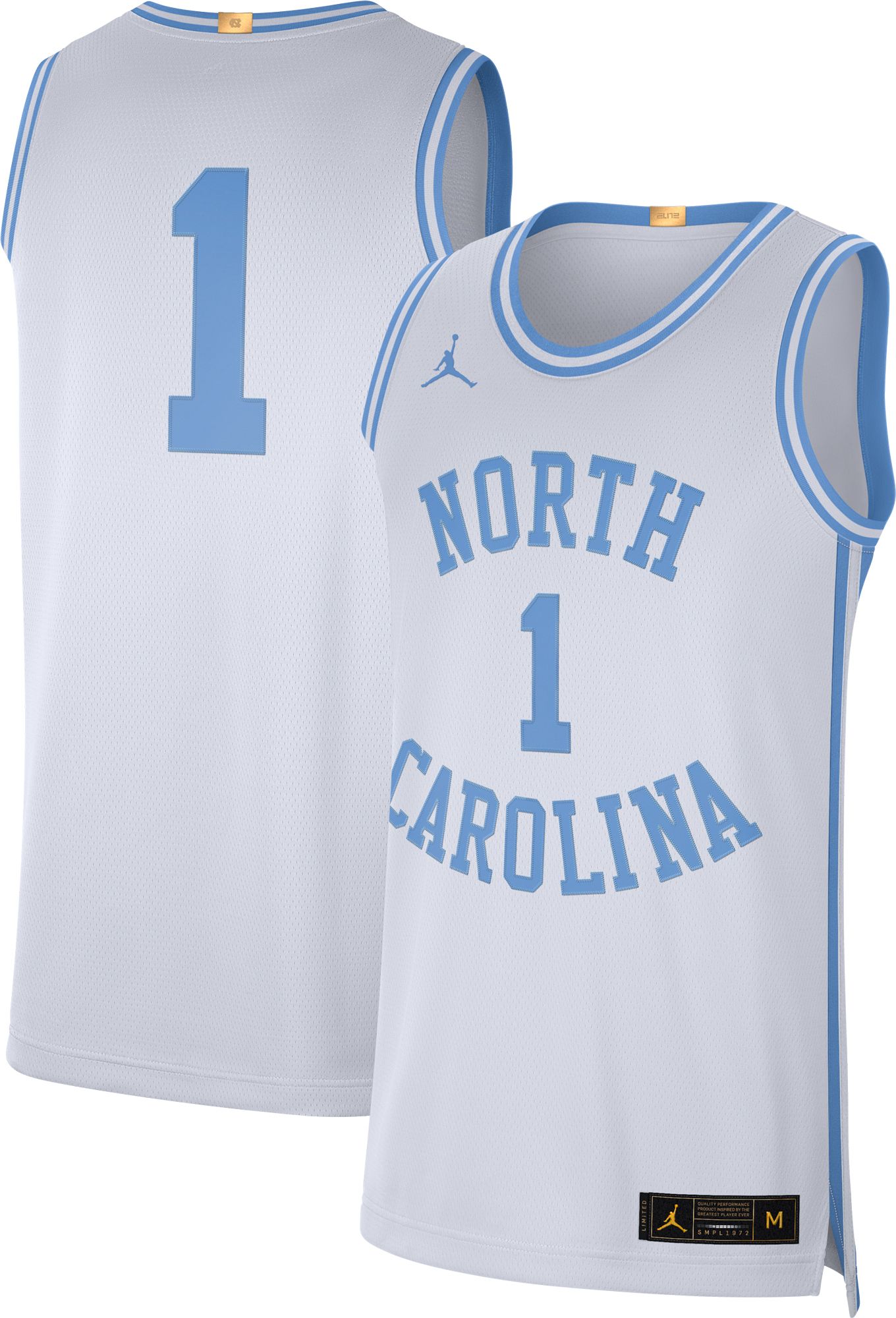 jordan tar heels jersey