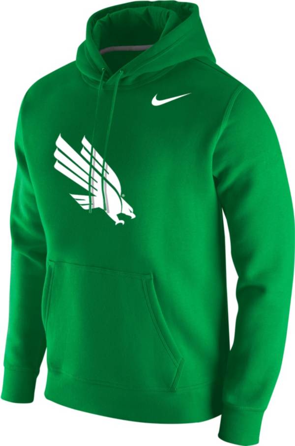 Nike Men's North Texas Mean Green Green Club Fleece Pullover Hoodie product image