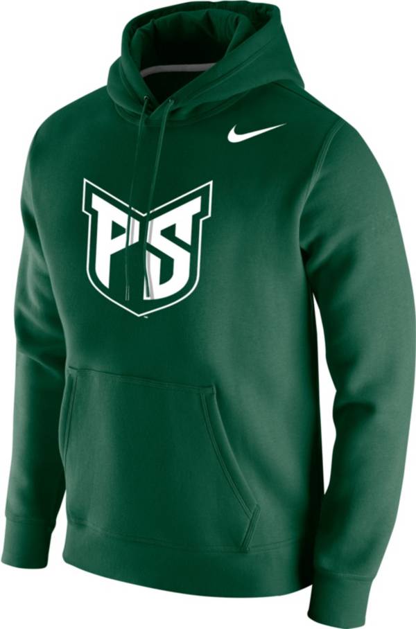 Nike Men's Portland State Vikings Green Club Fleece Pullover Hoodie