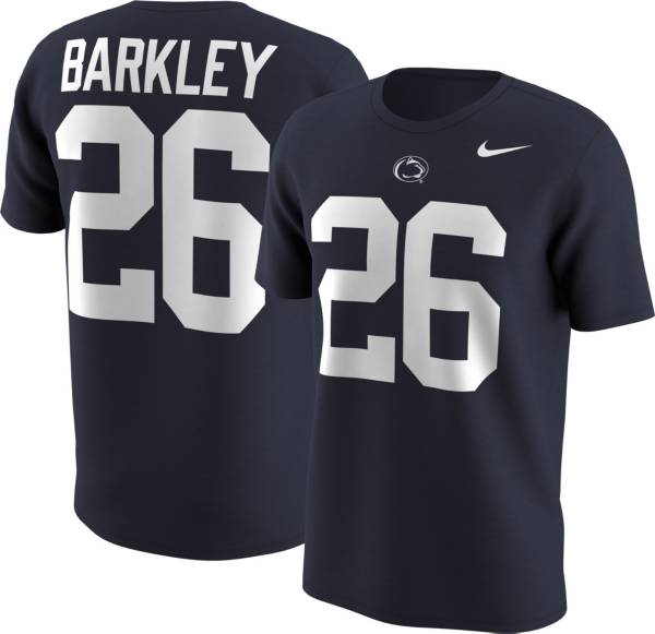 Saquon Barkley Autographed Penn State Custom Football Jersey - JSA COA