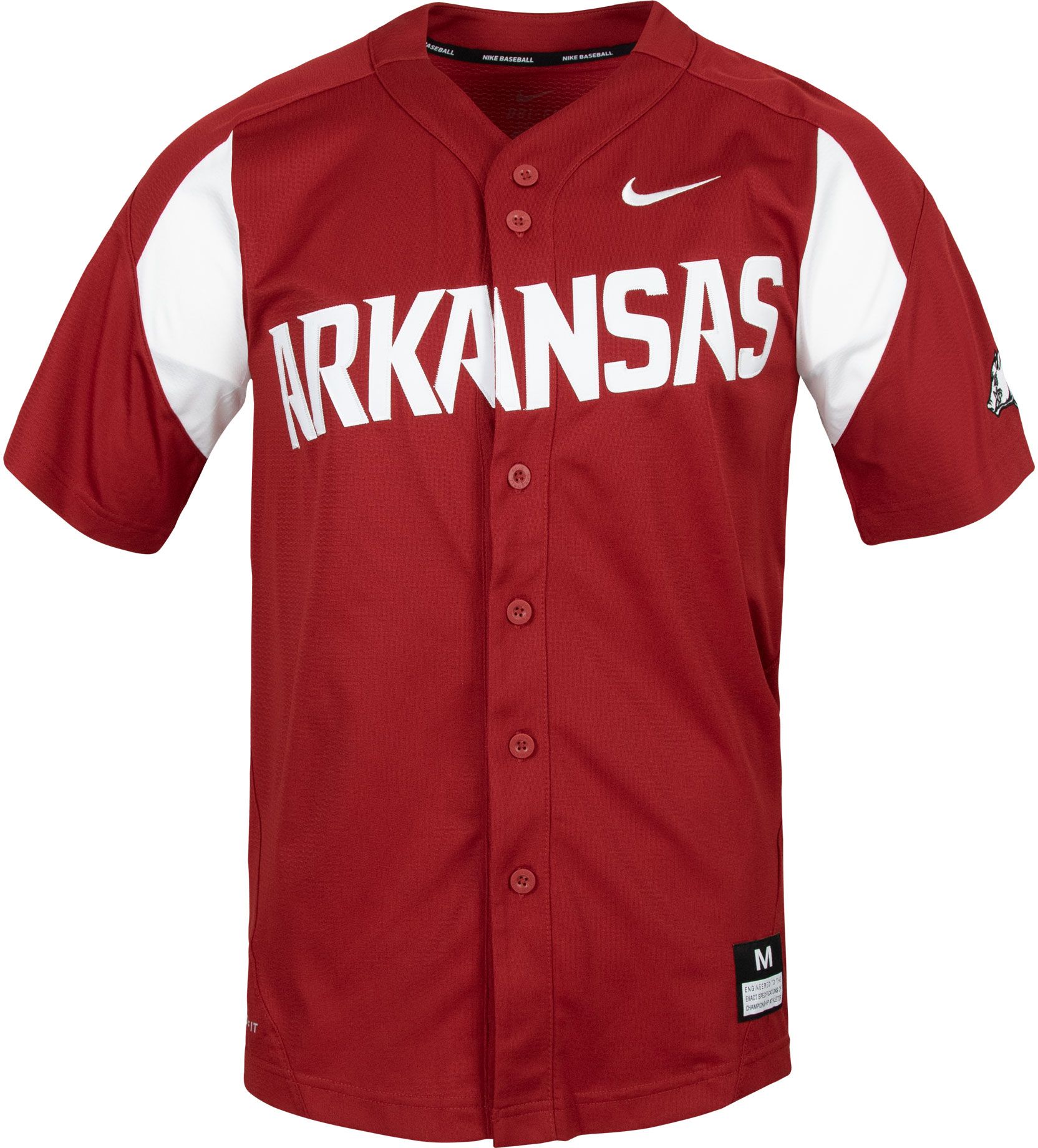 razorbacks baseball jersey