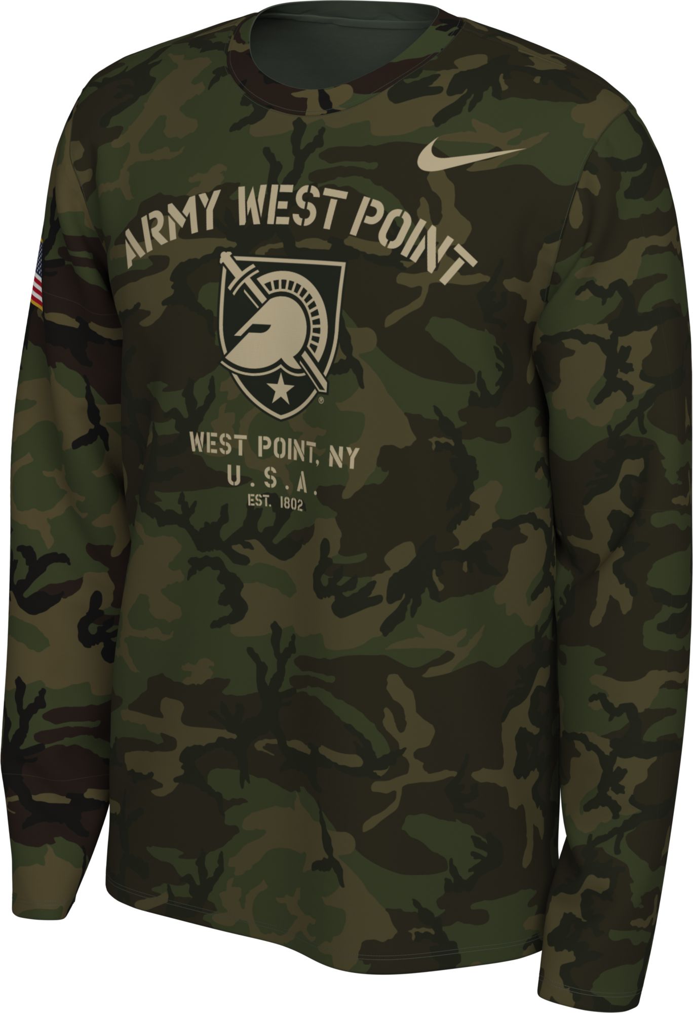 nike t shirt army