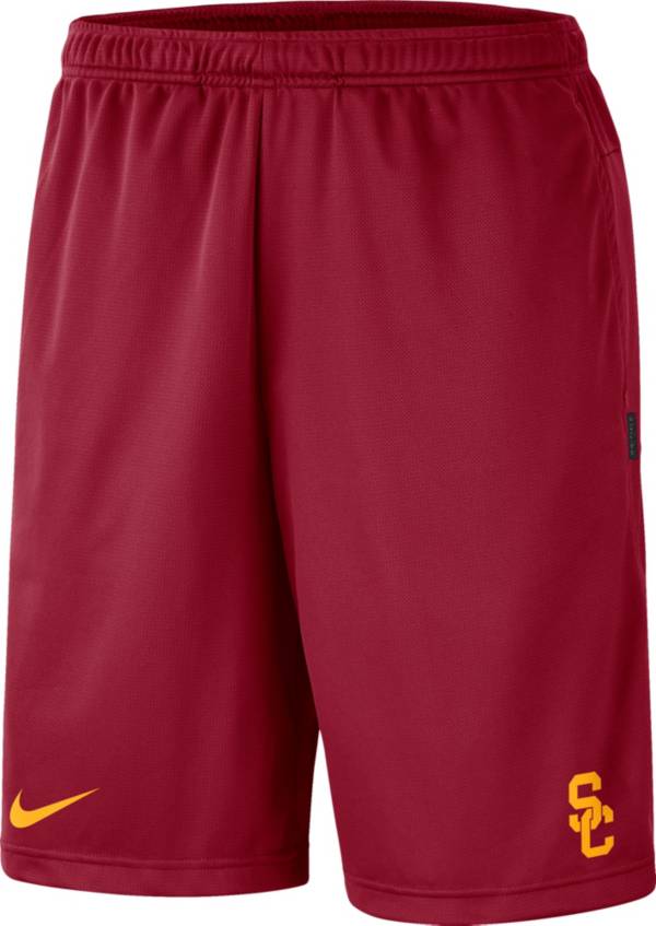 Nike Men's USC Trojans Cardinal Dri-FIT Coach Shorts product image
