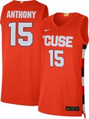 Anthony Presents Donation for Syracuse Basketball Practice