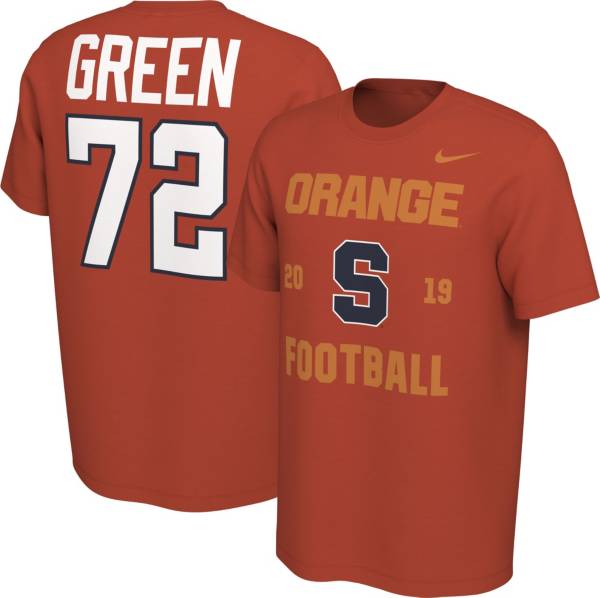 Nike Men's Tim Green Syracuse Orange #72 Orange Out T-Shirt