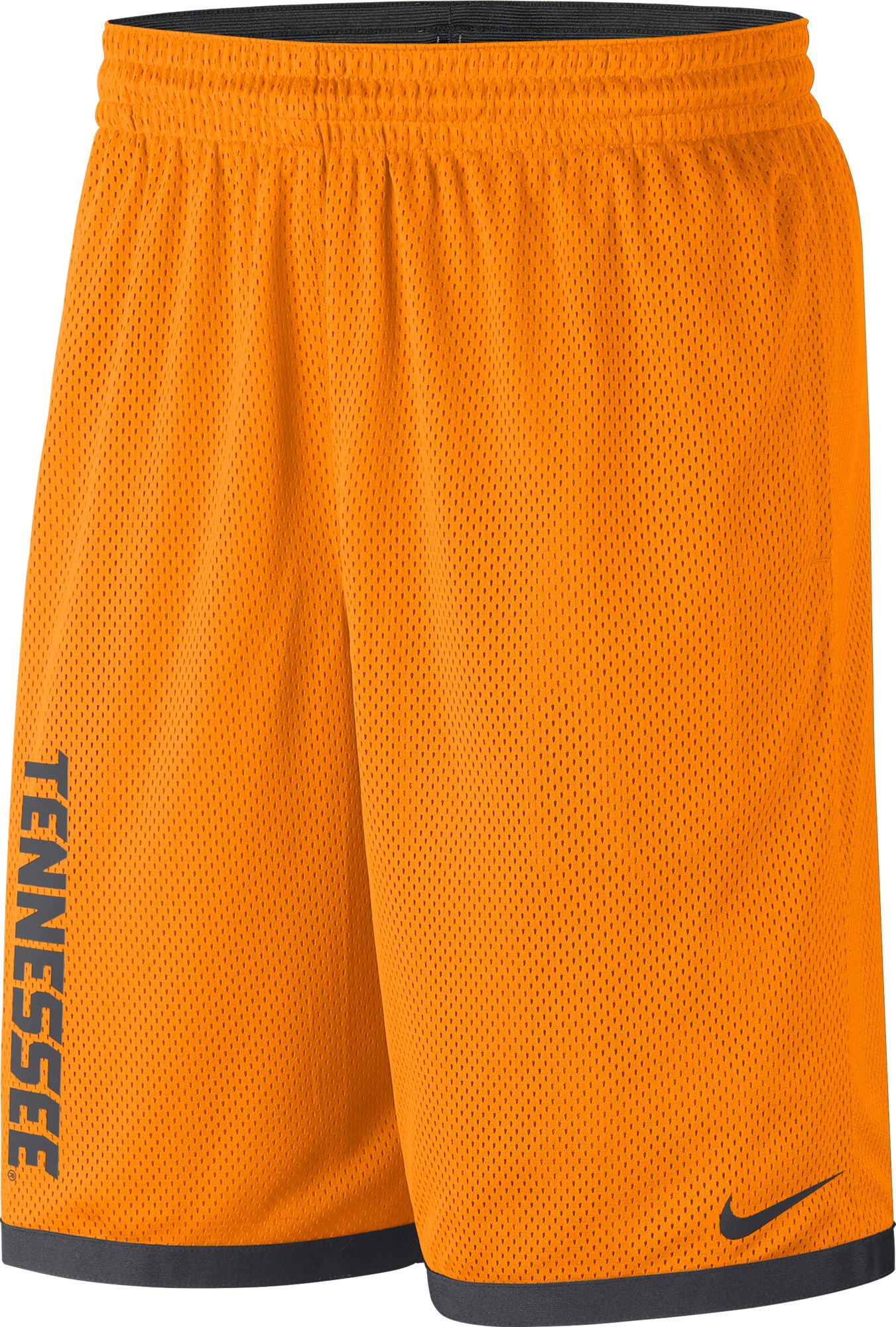 mens orange basketball shorts