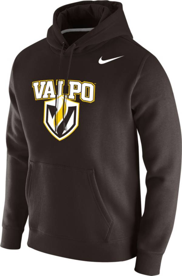 Nike Men's Valparaiso Crusaders Brown Club Fleece Pullover Hoodie