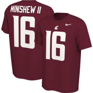 sorry, Nike Men's Washington State Cougars Gardner Minshew II #16 Crimson Football Jersey T-Shirt is currently out of stock