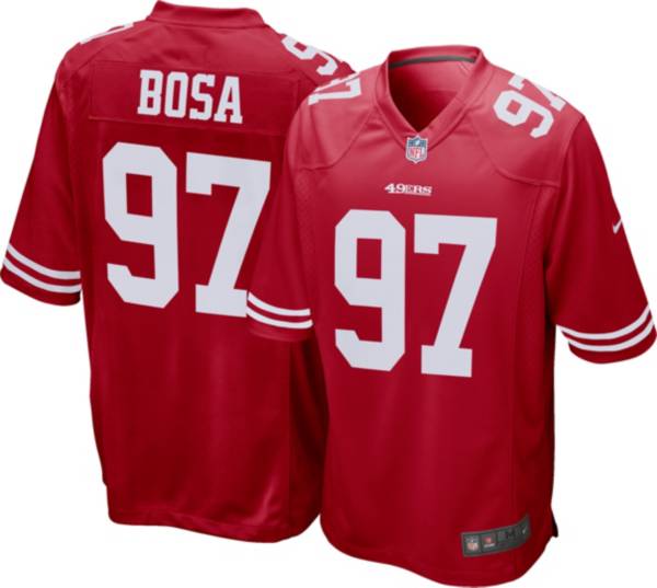 Nike Men's San Francisco 49ers Nick Bosa #97 Red Game Jersey product image
