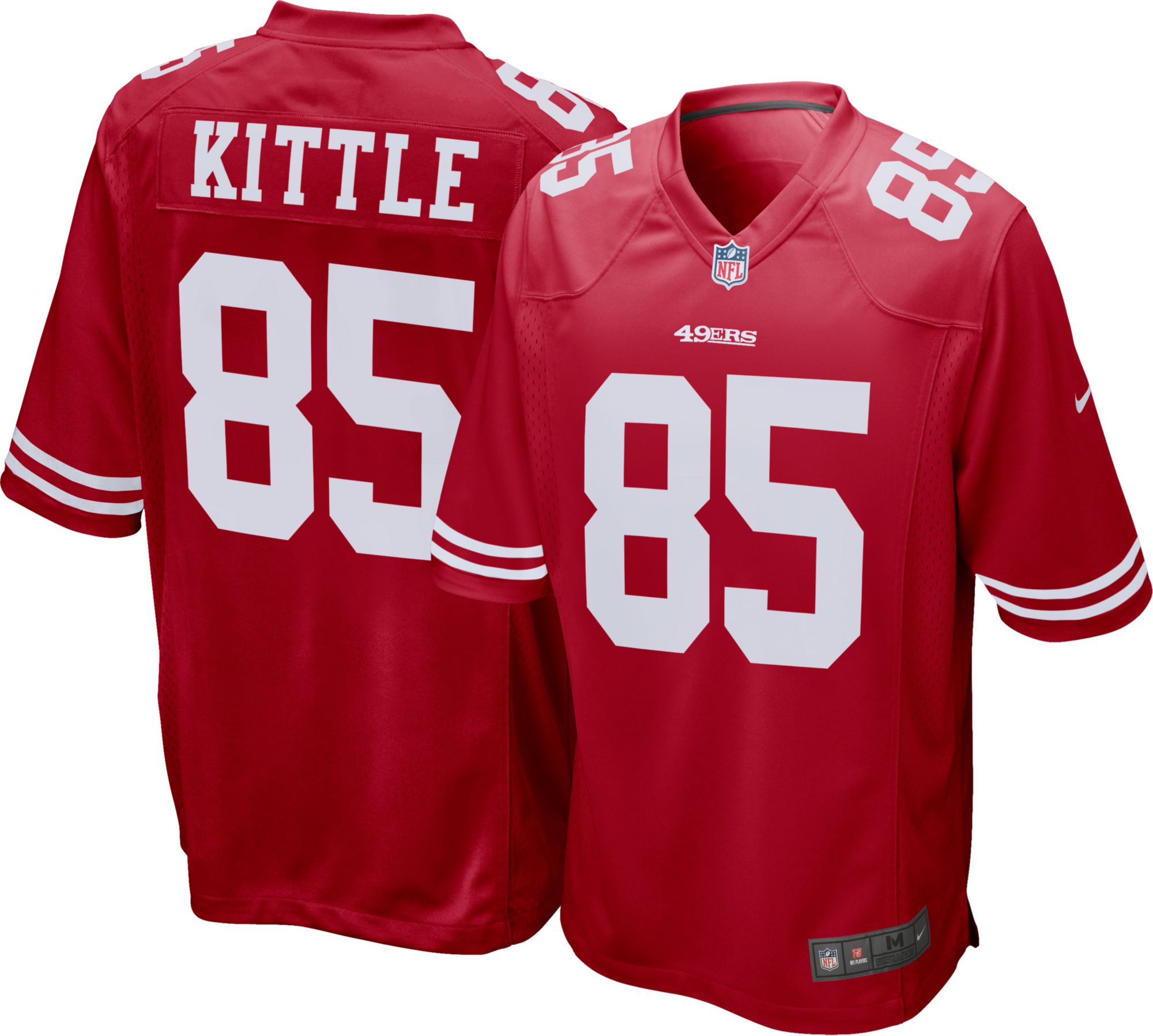 george kittle jersey red