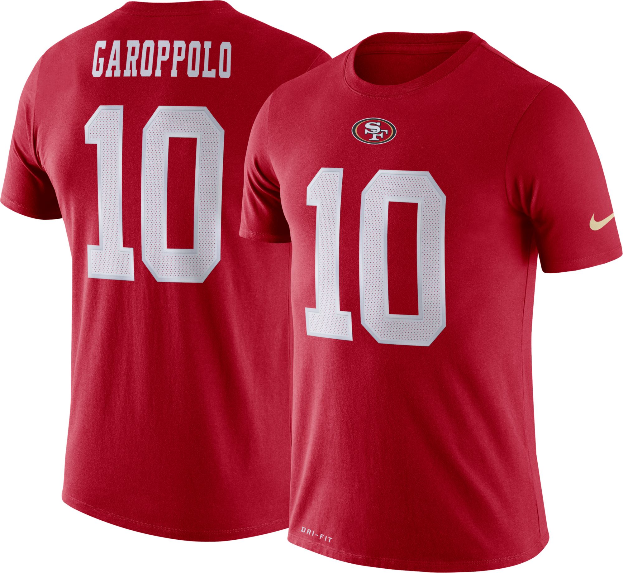 49ers t shirt jersey