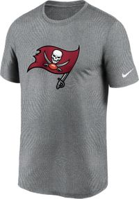 Nike Men's Tampa Bay Buccaneers Legend Logo Grey T-Shirt ...