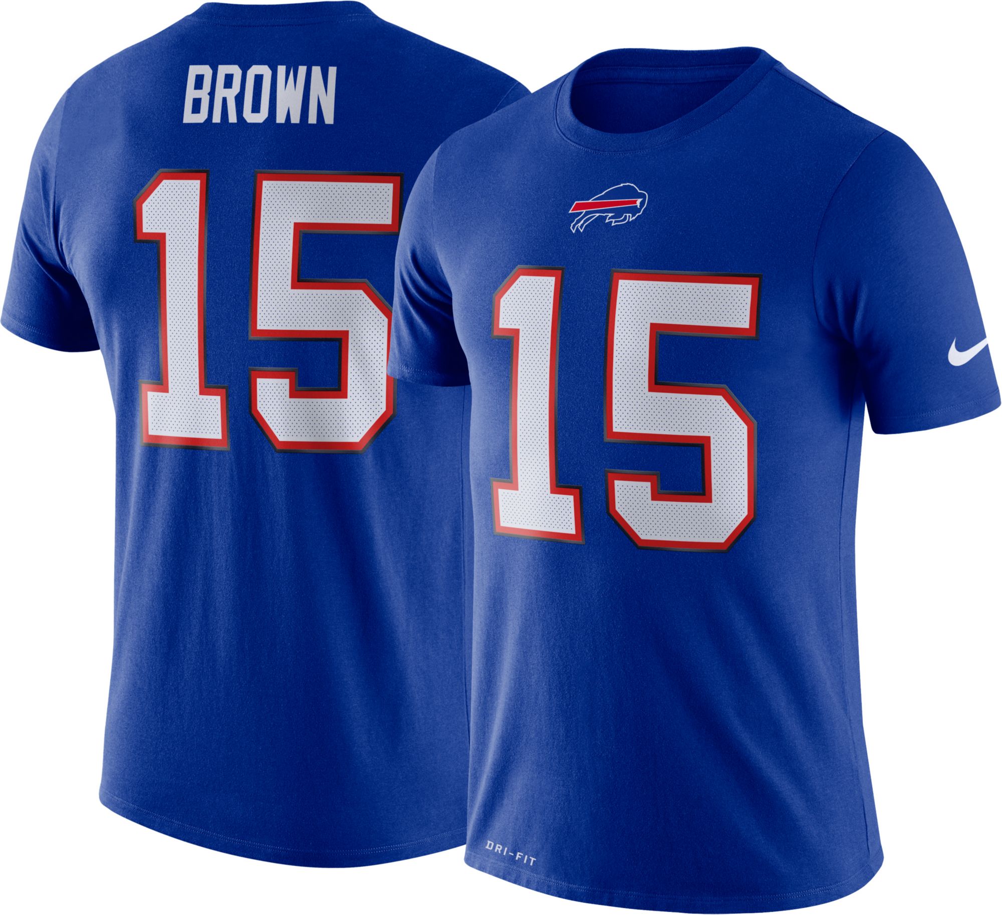 Nike Men's Buffalo Bills John Brown #15 