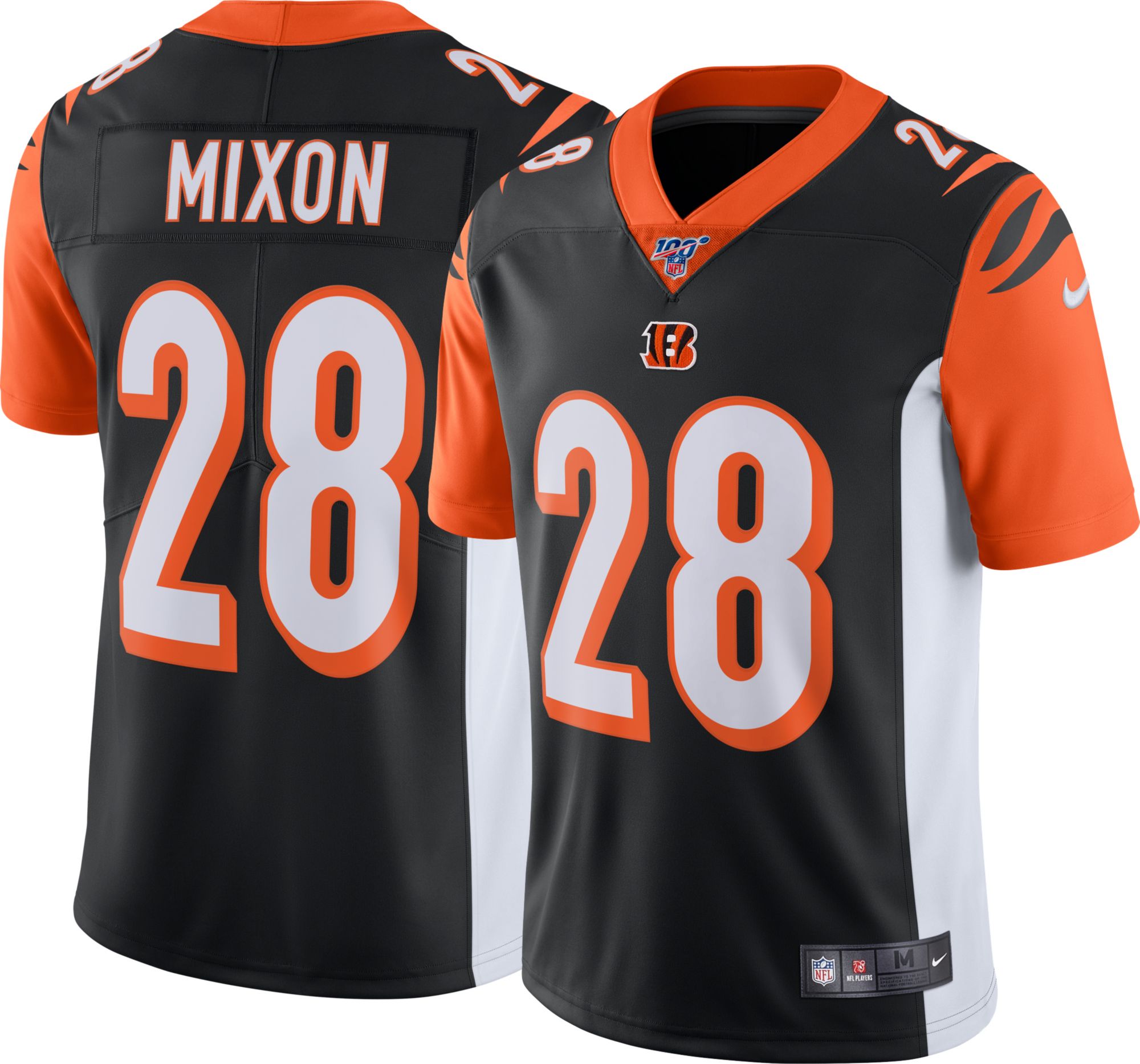 cincinnati bengals jersey history