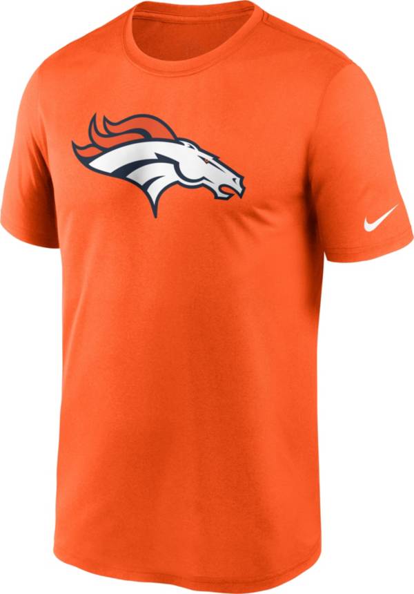 Nike Men's Denver Broncos Legend Logo Orange T-Shirt | Dick's Sporting ...