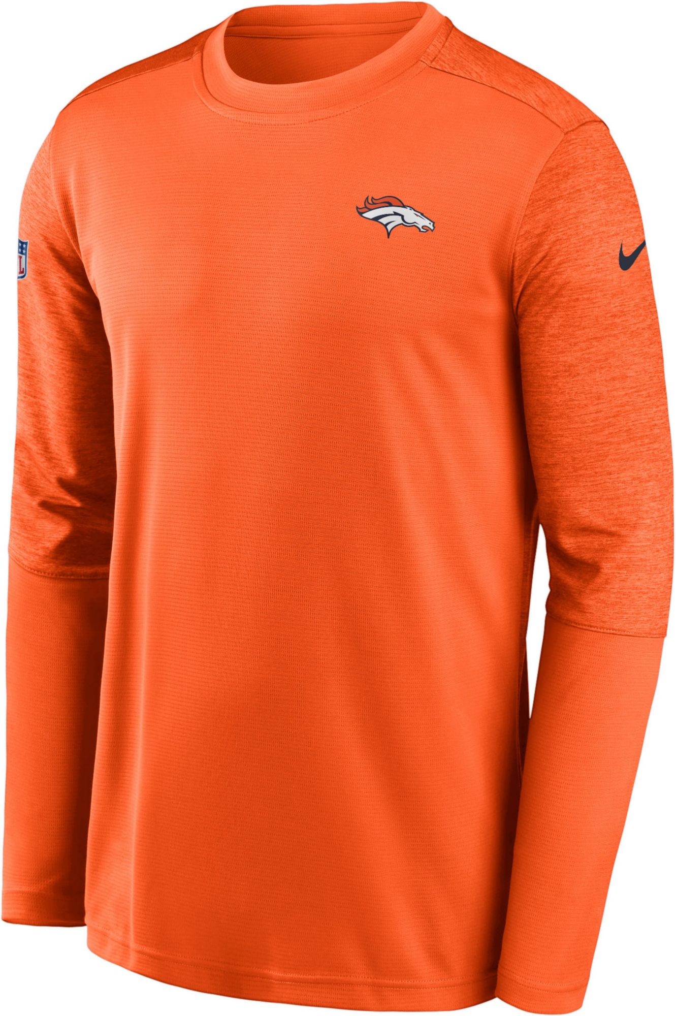 denver broncos orange long sleeve shirt