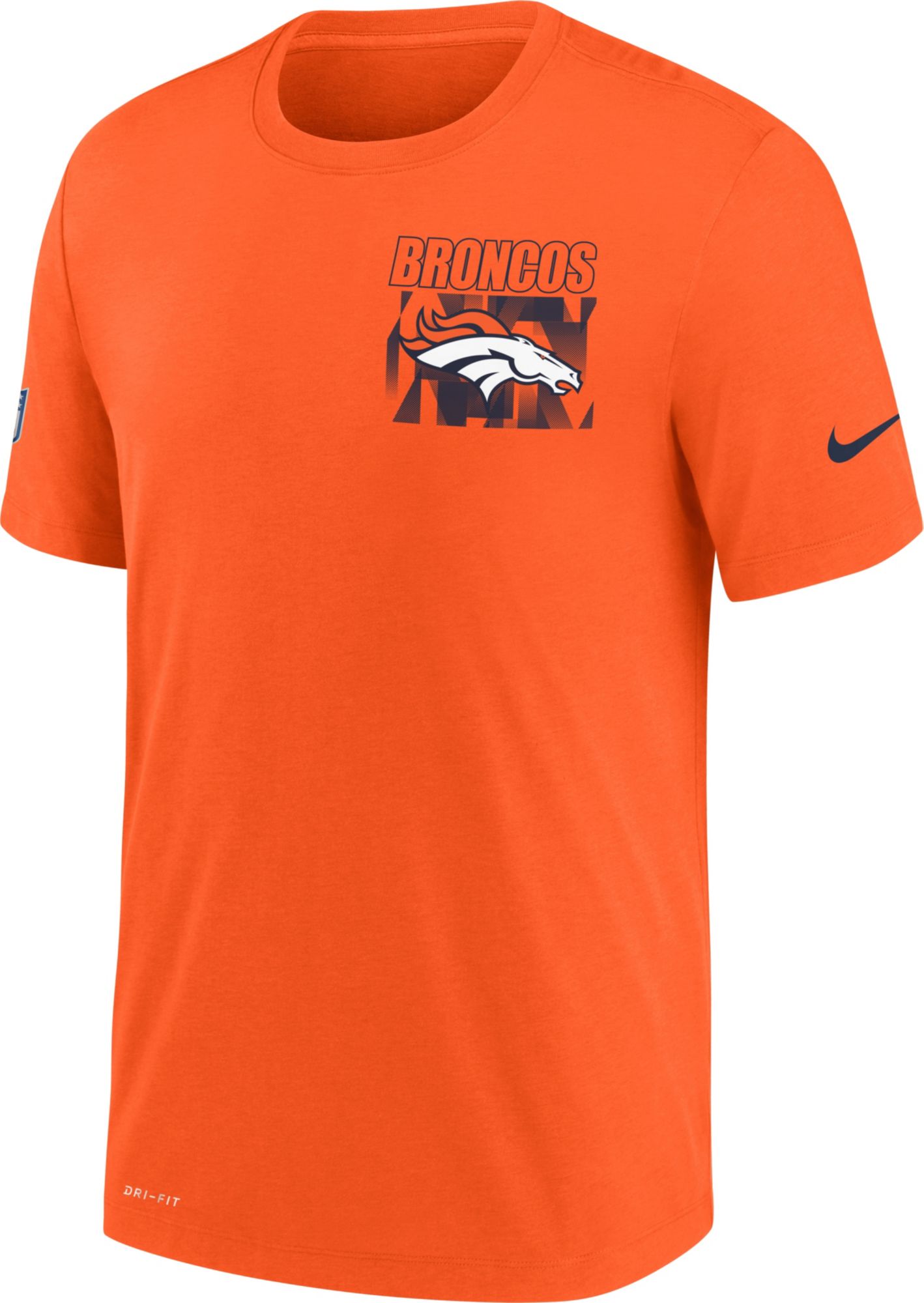 denver broncos dri fit t shirt