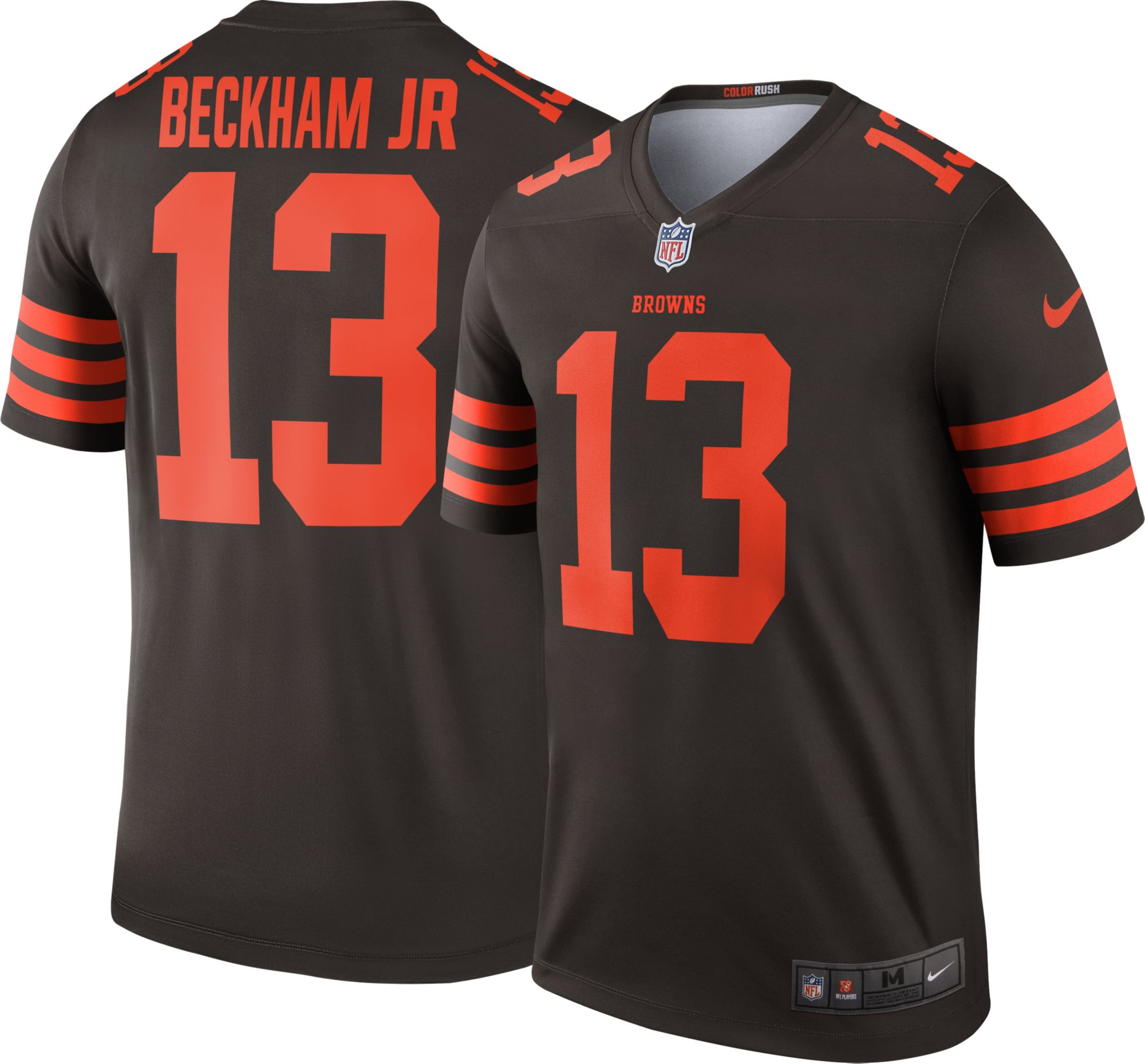odell beckham browns color rush jersey