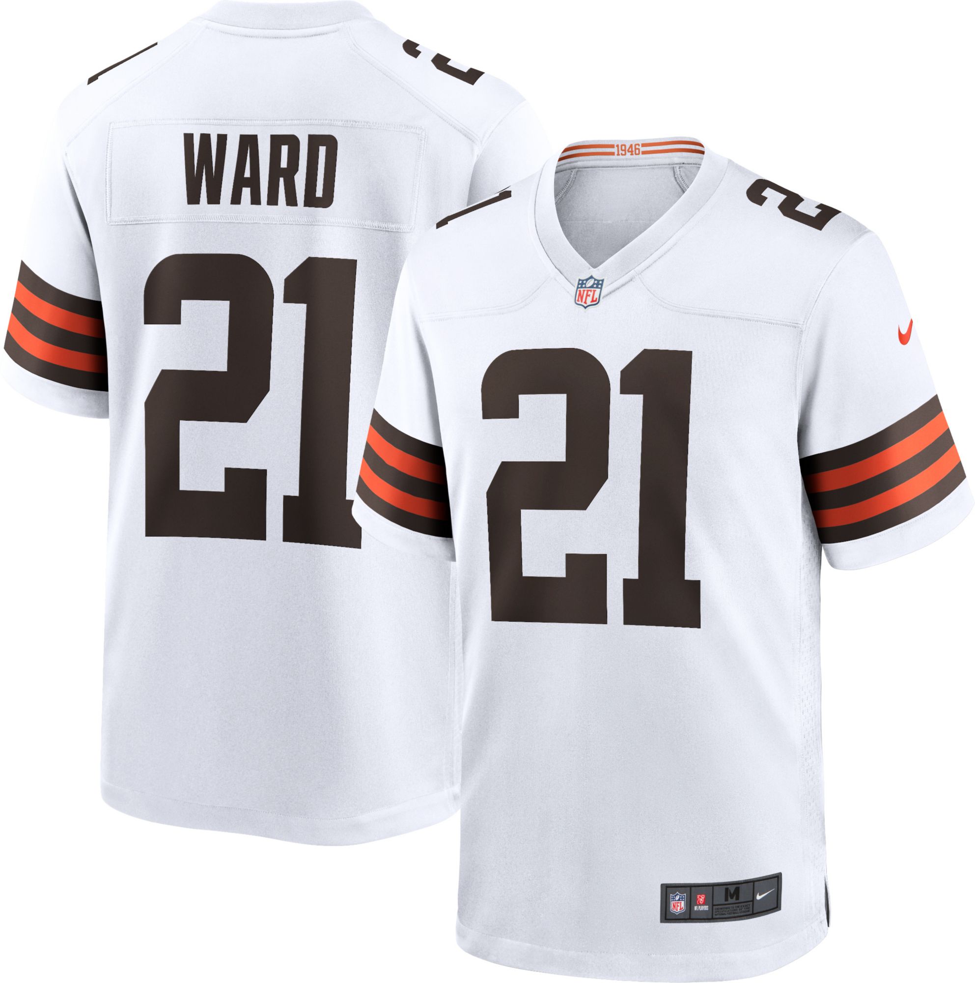 cleveland browns away jersey