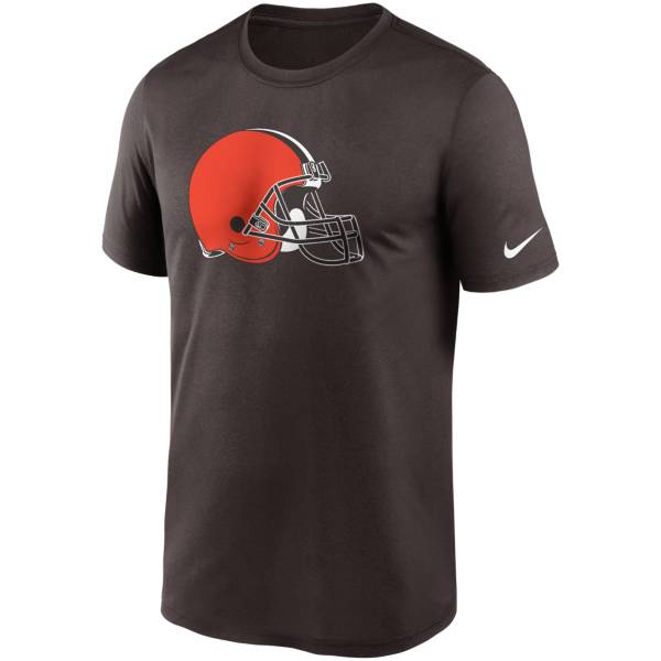 Nike Men's Cleveland Browns Legend Logo Brown T-Shirt product image