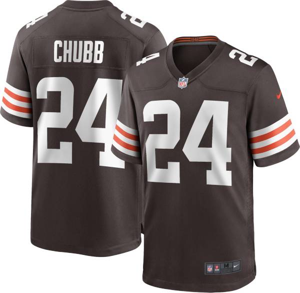 Nick Chubb #24 Browns Mens Jersey T-shirt 2XL NEW