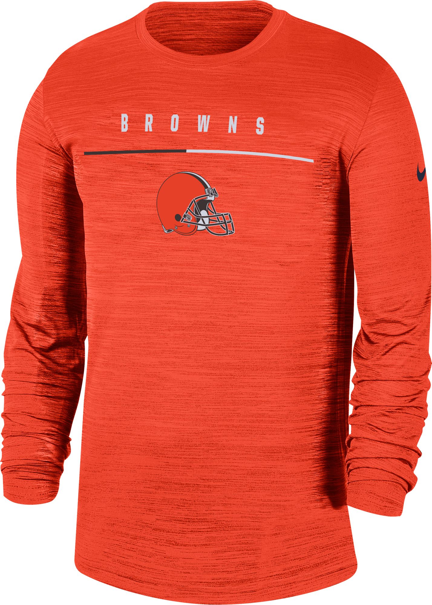 orange nike long sleeve shirt