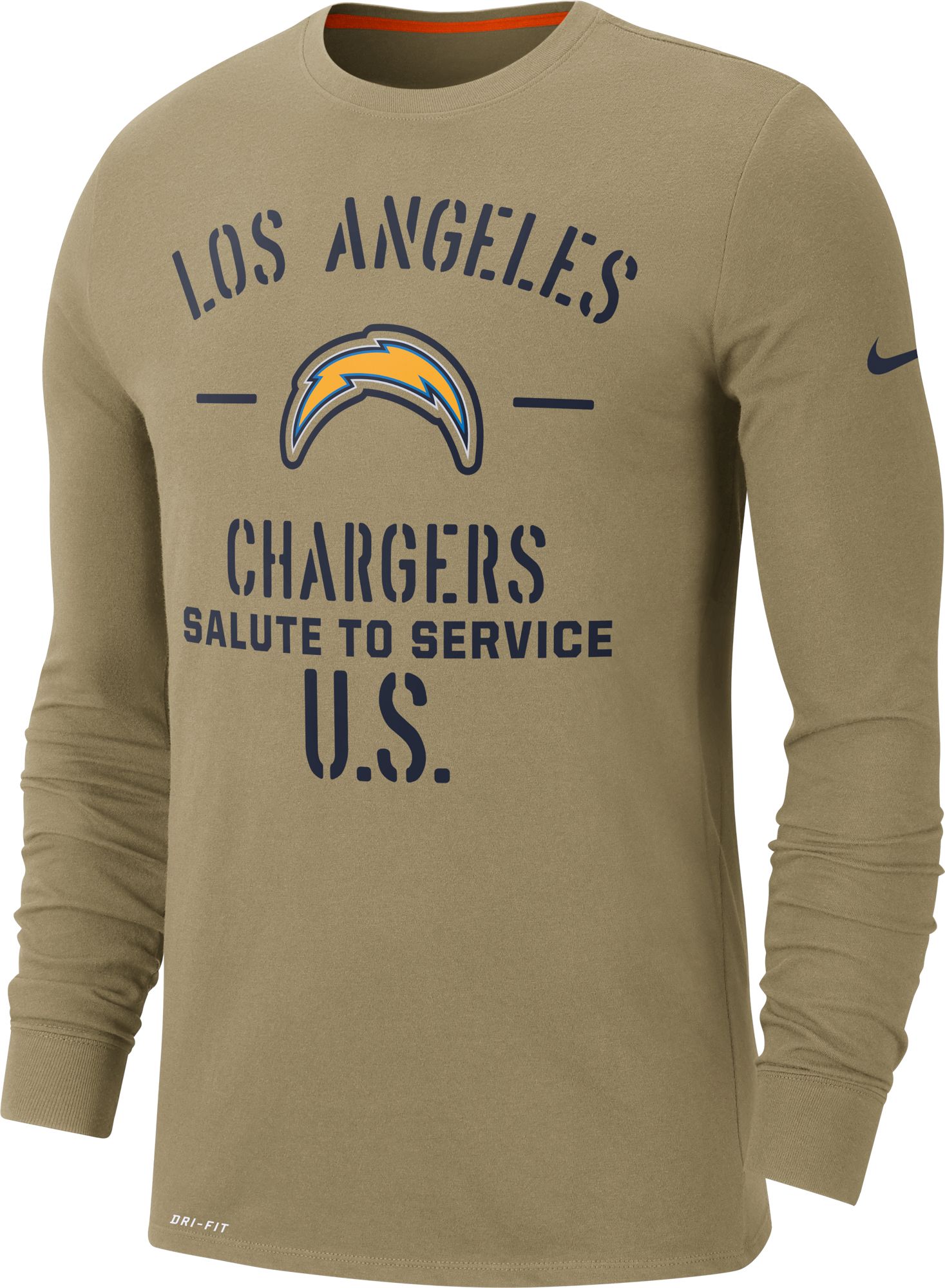 chargers dri fit